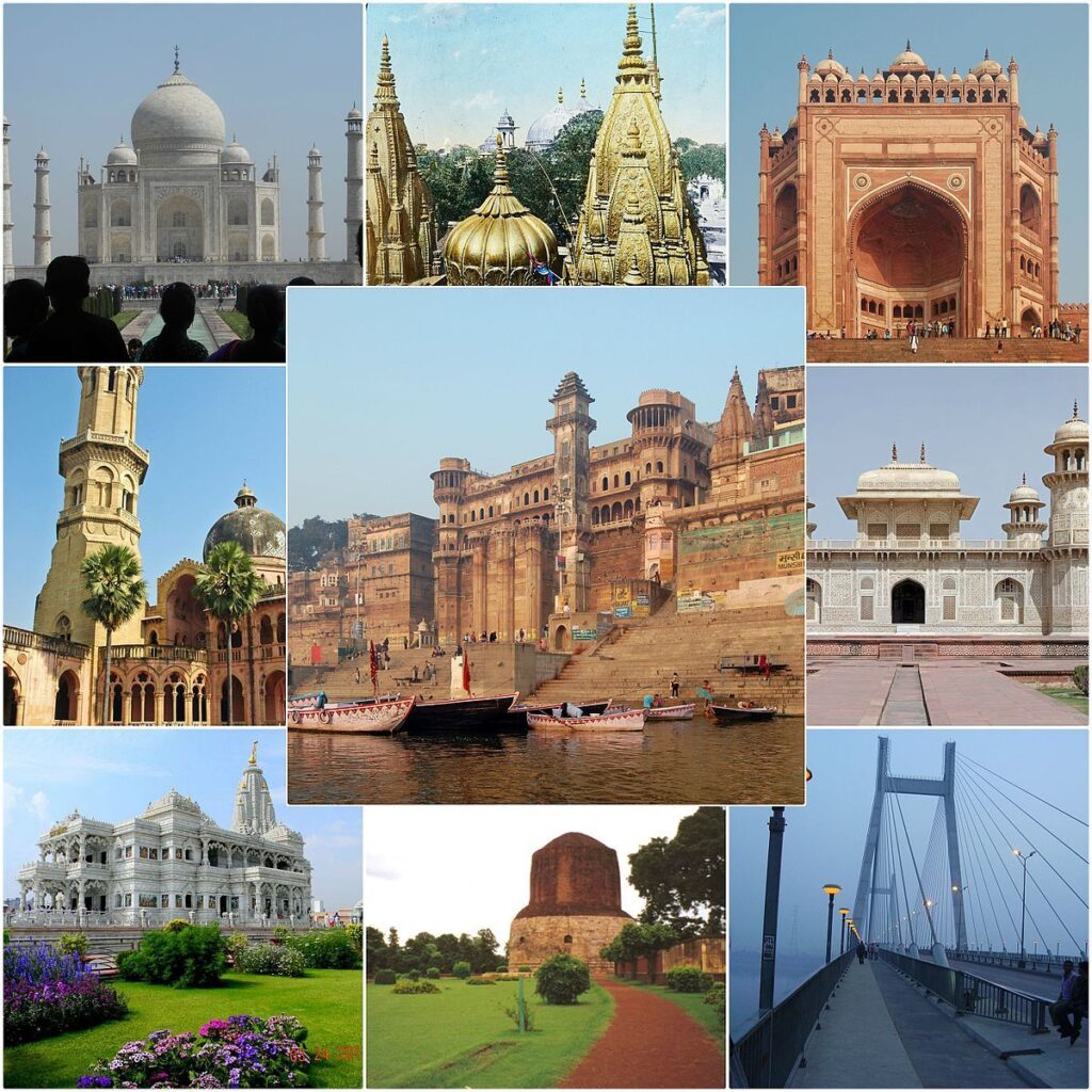 top 5 places to visit in uttar pradesh